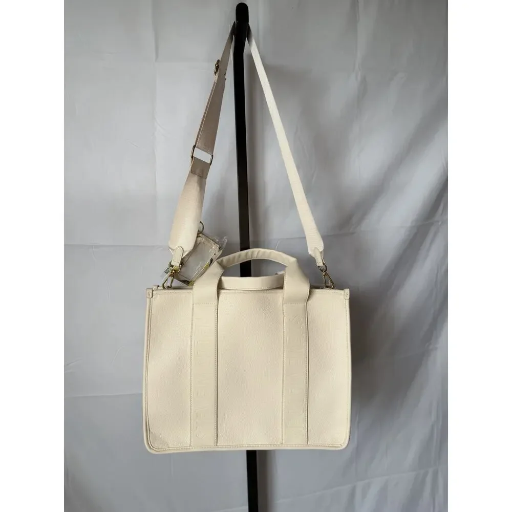 Steve Madden BWEBBER-EL Tote Bag In Cream